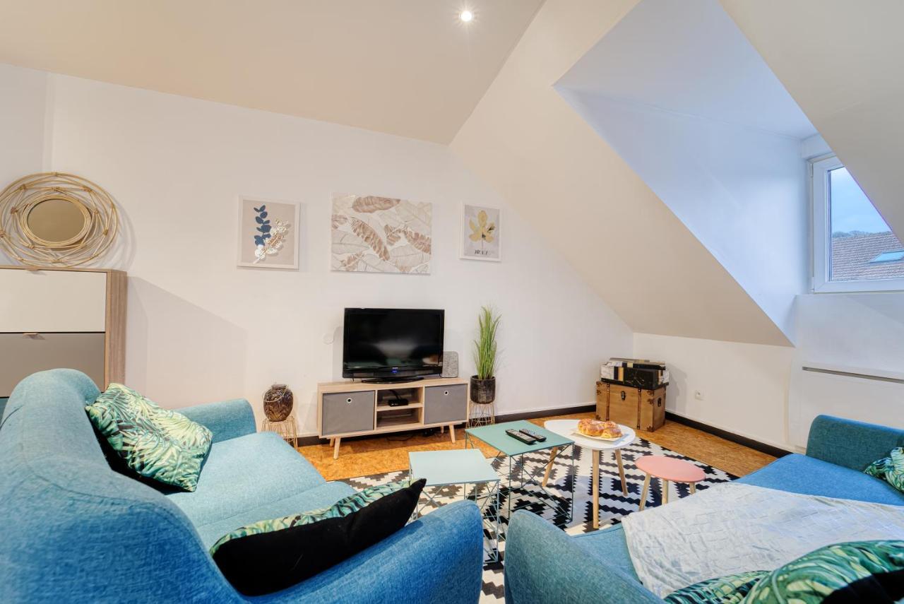 Sous Les Etoiles Metz Luxembourg Un-Sejour-A-Part Apartment Clouange Exterior foto